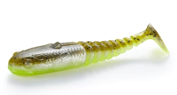 Guma SAVAGE GEAR Gobster Shad 11.5cm 16g- Green Pearl Yellow