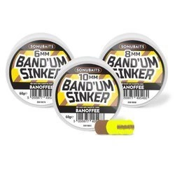 Sonubaits BandUm Sinkers 8mm - Banoffee