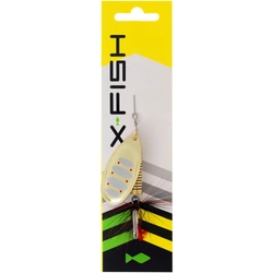 Obrotówka X-Fish Termite №5 | 13g | Gold SRD