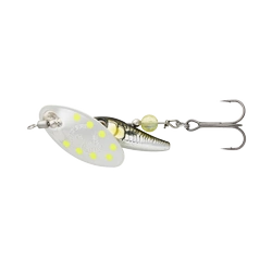 Obrotówka SAVAGE GEAR Sticklebait Spinner #2, 7.3g Green Silver Ayu