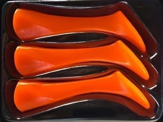 Headbanger Shad zapasowe ogonki 22cm Fluo Orange