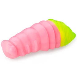 Guma FishUp Maya 1,6” (4cm) #133 - Bubble Gum/Hot Chartreuse- 7szt (SER)