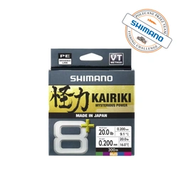 Plecionka Shimano Kairiki 8+ 0.23mm | 23.5kg | 150m | Lime Green