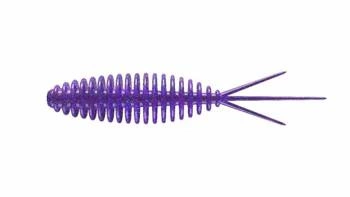 Przynęta LIBRA LURES Turbo Worm 5.6cm - 020 - Purple With Glitter - 8szt (zapach serowy)