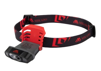 Latarka Czołowa MIKADO z Klipsem Uniwersalnym - 260 LUM + Czujnik ruchu - op.1szt.