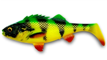 Guma SAVAGE GEAR 4D Perch Shad 20cm 94g - Firetiger