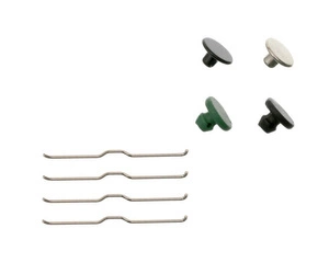 FLAGMAN Line Clips Set 4pcs and 4 springs