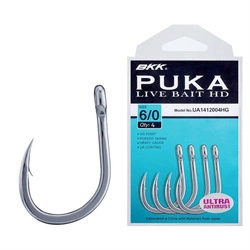 .Haki sumowe BKK Puka Livebait HD rozmiar 10/0, op. 3 szt.