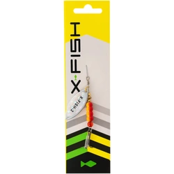 Obrotówka X-Fish Trophy №2 | 9g | Silver Rainbow