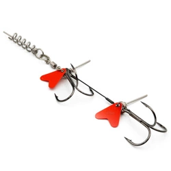 Dozbrojka VIS VANGEN pod czeburaszkę do przynęt 13-15cm (2 kotwice) - 1szt.