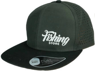 Czapka FishingStore Bank Flat Visor - Grey/black