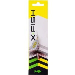 Obrotówka X-Fish Termite №2 / 4.5g / Silver GRD