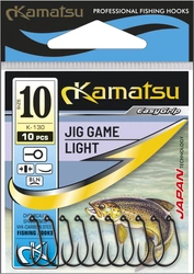 Haczyki Kamatsu Jig Game Light K-130 - bezzadziorowe - roz. 6