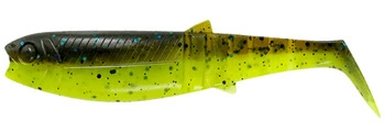 Guma Savage Gear Cannibal 10cm | Chartreuse Pumpkin