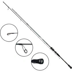Wędka MIKADO Jaws Evo Spin 2.40m | 4-25g