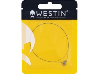 Przypon tytanowy WESTIN Titanium Leader / 15cm / 0,20mm / 4.5kg / 10LBS / czarny / 1szt.