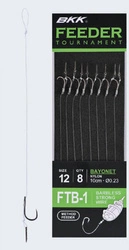 Przypony bezzadziorowe BKK Feeder Tournament FTB-1 | Bayonet Rigs | #12
