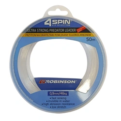 Przypon Robinson Predator Leader 4SPIN | 0,9mm | 50m