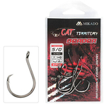 .Haczyki sumowe Mikado Cat Territory BEADER Nr 8/0 BN - 4szt.