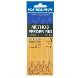 Przypon Robinson VDE-R z bagnetem MF 501BM | #12 | żyłka 0.19mm | 10 szt.