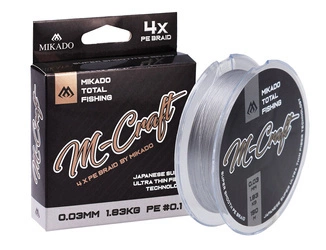 Plecionka MIKADO M-Craft Braid - 0.03mm/1.83kg/150m - STEEL GREY- op.1szp.