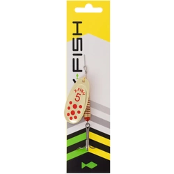 Obrotówka X-Fish Spike №5 | 14,5g | Gold RD