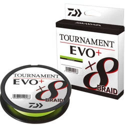 .Plecionka DAIWA Tournament X8 Braid Evo+ 0.20mm 135m 18kg- Chartreuse