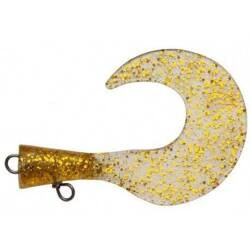 Abu Garcia SVZ McMio Small Spare Tail Gold Glitter 3szt.