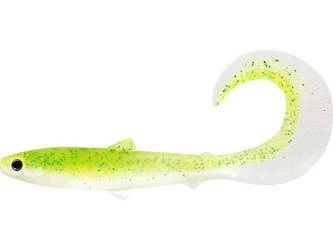 Guma WESTIN BullTeez Curltail 14cm - 15g - Sparkling Charteruse