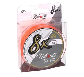 Plecionka Mikado NIHONTO OCTA BRAID  008 ORANGE 150M