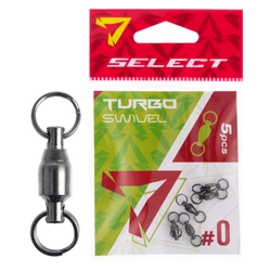 Select Krętlik Łożyskowany Turbo Swivel #0 (5 szt/opak)
