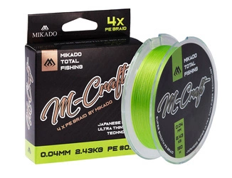 Plecionka MIKADO M-Craft Braid - 0.04mm/2.43kg/150m - FLUO - op.1szp.