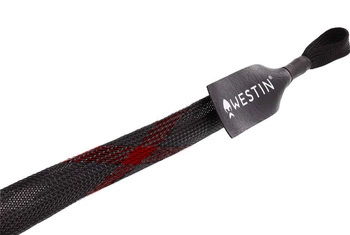 Pokrowiec Westin Rod Cover Spin up to 255cm Black/Red Ø 4cm 190cm - Na wędkę spinningową 