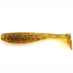 Przynęta FishUp Wizzle Shad 3" (8cm) - #036 Caramel/Green & Black - 8 szt.