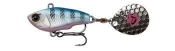 Wirujący ogonek SAVAGE GEAR FAT TAIL SPIN 6.5CM 16G BLUE SILVER PINK