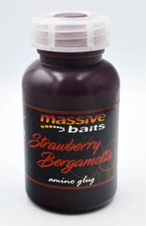 Massive Baits Special Amino Glug 250ml - Strawberry Bergamotta