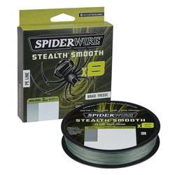 Plecionka SPIDERWIRE Stealth® Smooth8 x8 - 0.11mm - zielona