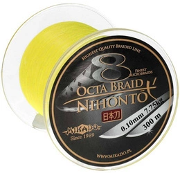 Plecionka Mikado NIHONTO OCTA BRAID  020 FLUO 300M