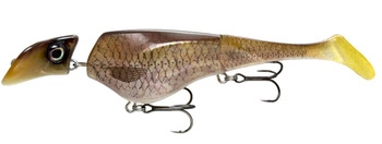 Headbanger Shad 16cm - Golden Shiner - Neutralny