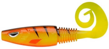 .Przynęta BERKLEY Sick Curl 12cm - Hot Yellow Perch