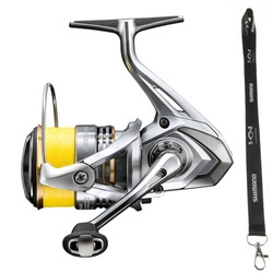 Kołowrotek Shimano Sedona FJ 2500S z nawiniętą plecionką