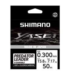 Fluorocarbon Shimano Yasei Predator | 0.30mm | 50m | 7.17kg | Grey