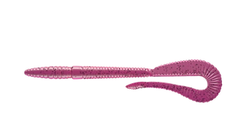 Przynęta LIBRA LURES Bass Crazy Twist Tail Worm 14cm - 019 - Hot Pink with Black Pepper - 8szt (Salt Krill)