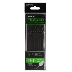 Przypony BKK Feeder Tournament FT-1 | Bayonet Rigs-Braid | 10cm | #8