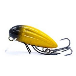 Wobler Engima Baits Owad 3cm - Żółto-Miedziany - pływający