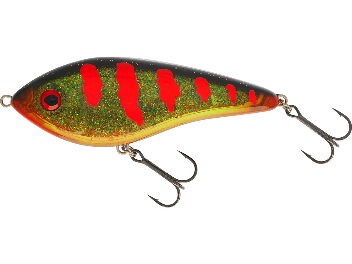 Wobler WESTIN SWIM Jerk 10cm 34g - tonący - Motoroil Blood