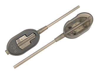 Podajnik do methody Brain Long Cast Flat Pellet rozm. M | 20g | 3 szt.