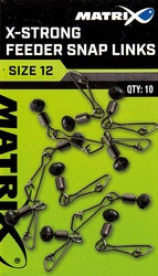 Łącznik Matrix X-Strong Feeder Bead Snap Links - rozm. 12