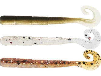 Zestaw WESTIN Ned Worm Curtail / 5cm / 0.5g / Clear Water Mix 23 / 6szt.