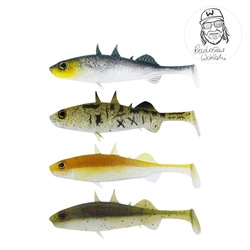 Zestaw gum Westin Stanley The Stickleback 5,5cm | Clear Water Mix 9 |4 szt.